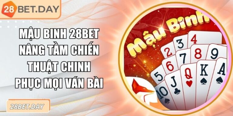 Mậu Binh 28bet Nâng Tầm Chiến Thuật Chinh Phục Mọi Ván Bài 2 Mậu binh 28bet
