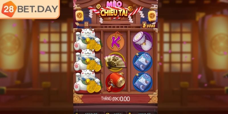 Mèo Chiêu Tài 28bet – Siêu Phẩm Game Slot Đẳng Cấp 2025 3 Chơi Auto-Spin theo từng chu kỳ ngắn game Mèo Chiêu Tài 28bet