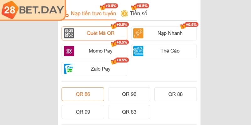 Điều kiện cần đáp ứng để thực hiện nạp rút tiền 28bet
