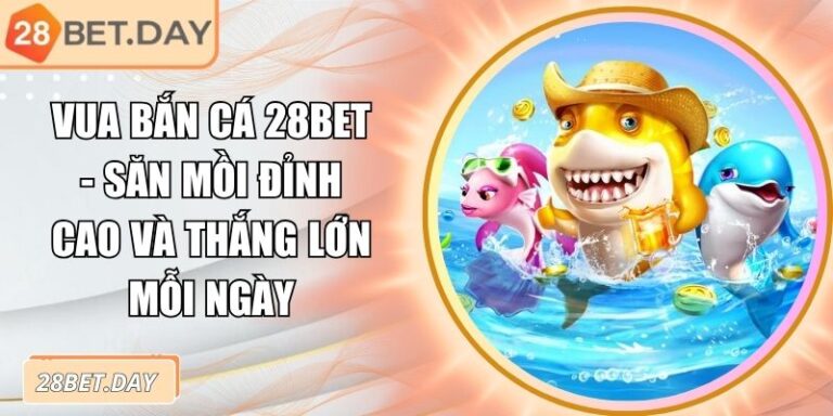 Vua Bắn Cá 28bet - Săn Mồi Đỉnh Cao Và Thắng Lớn Mỗi Ngày 10 Vua Bắn Cá 28bet