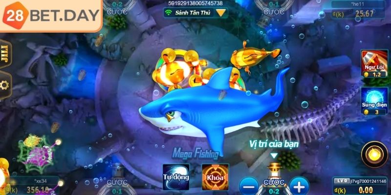 Vương Gia Đánh Cá 28bet – Trải Nghiệm Phong Cách Sang Trọng 2 Những tính năng nổi bật giúp trò chơi khác biệt